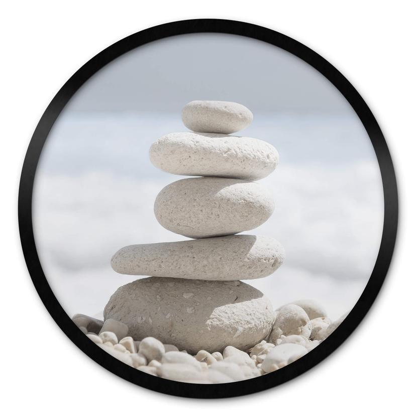 Póster Piedras junto al mar - Redondo