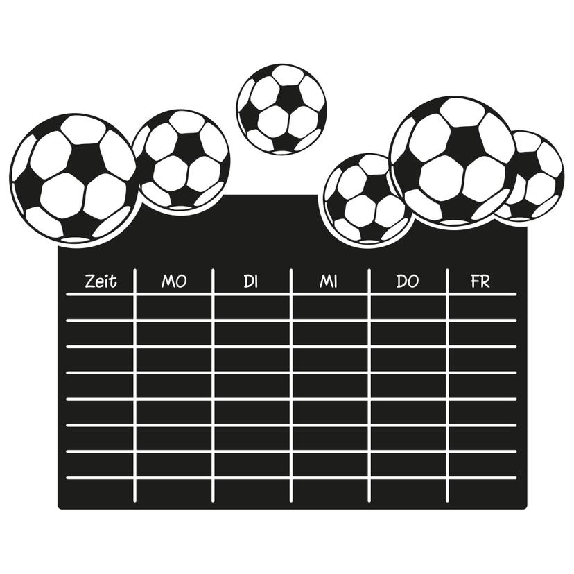 Adesivo lavagnetta Agenda calcio