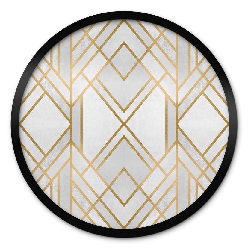 Plakat Fredriksson - Golden Geometry