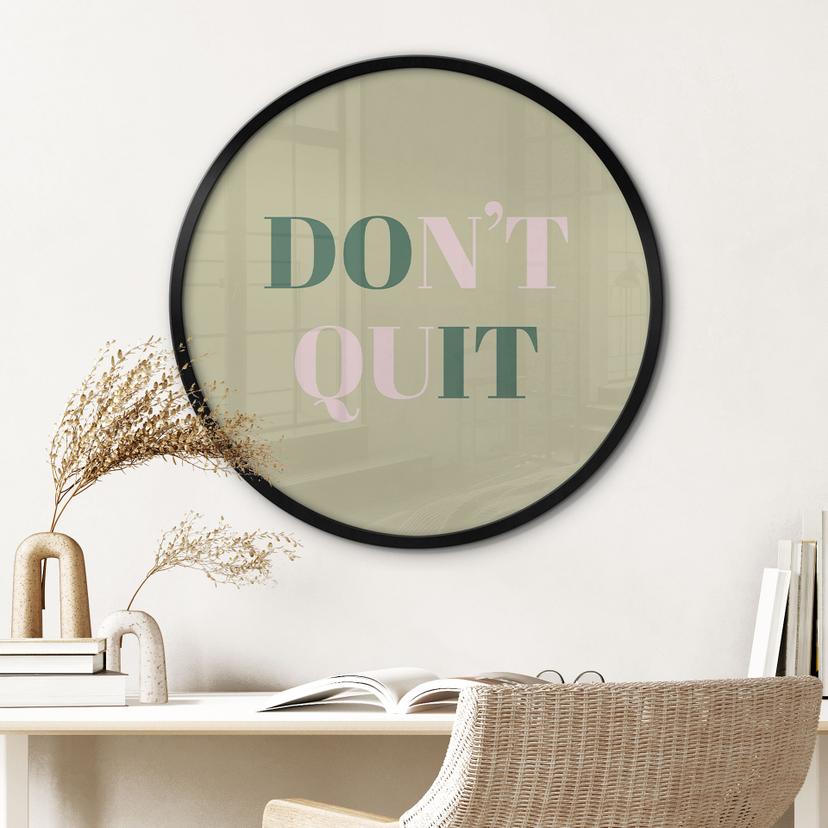 Poster Don't Quit Do it