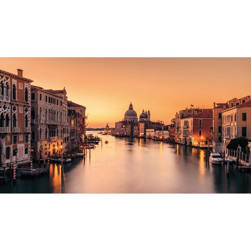Fotobehang Zonsondergang in Venetië - Zhang