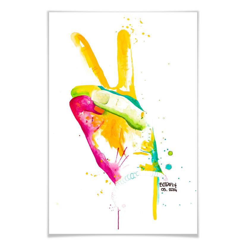 Poster - Buttafly - Peace 02