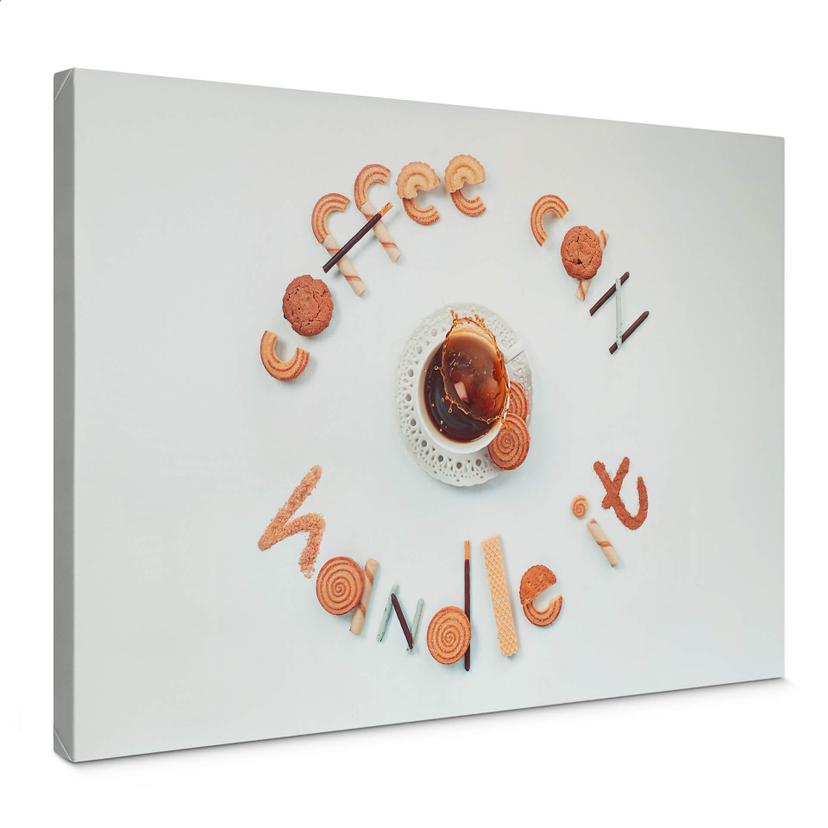 Canvasbillede - Belenko - Coffee can handle it
