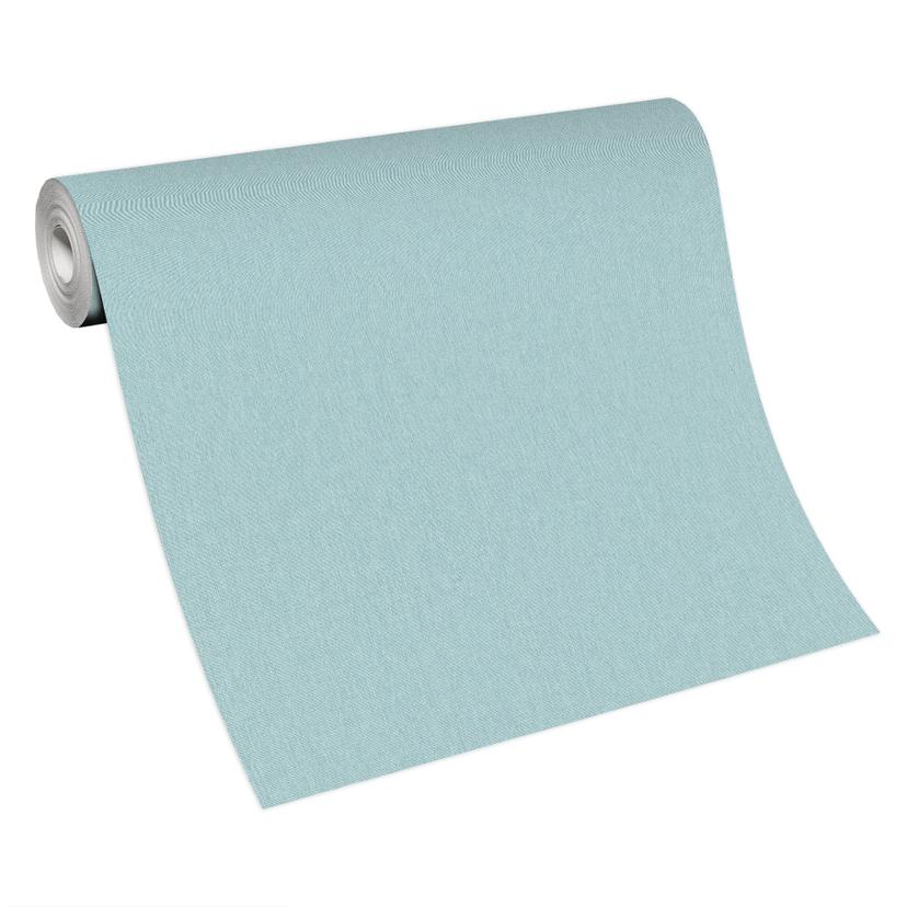 Effen Behang Vliesbehang Erismann Martinique turquoise