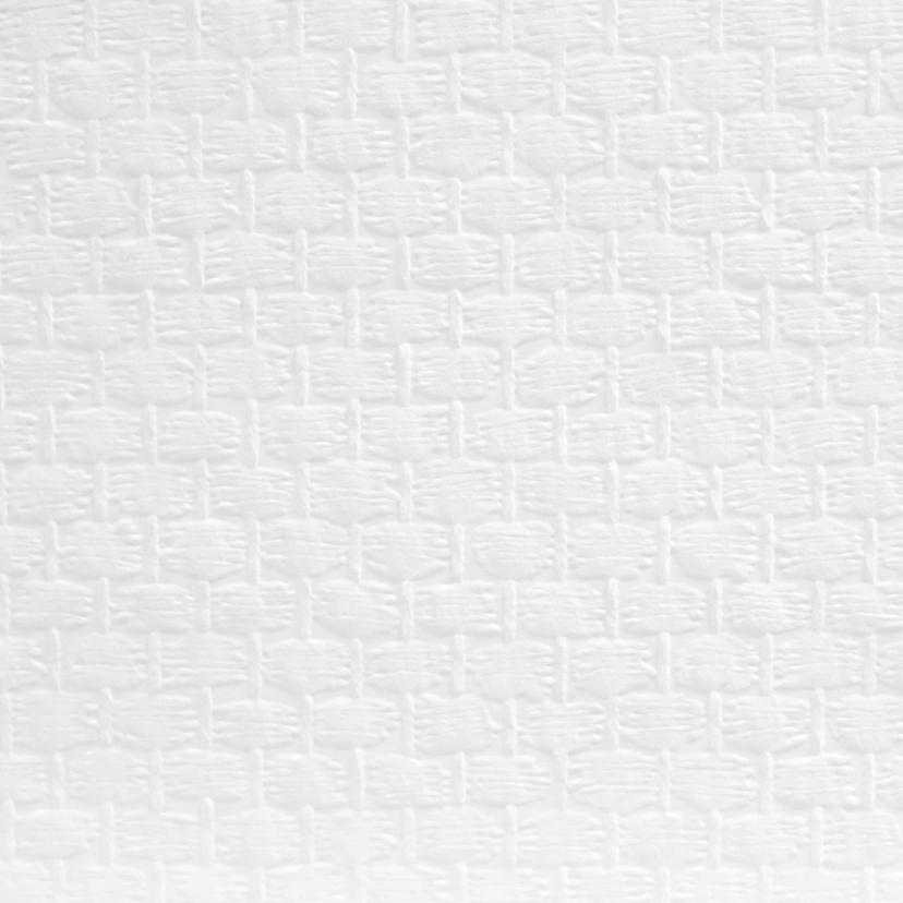 A.S. Création - carta da parati in TNT verniciabile Meistervlies 4 Creativ, colore bianco