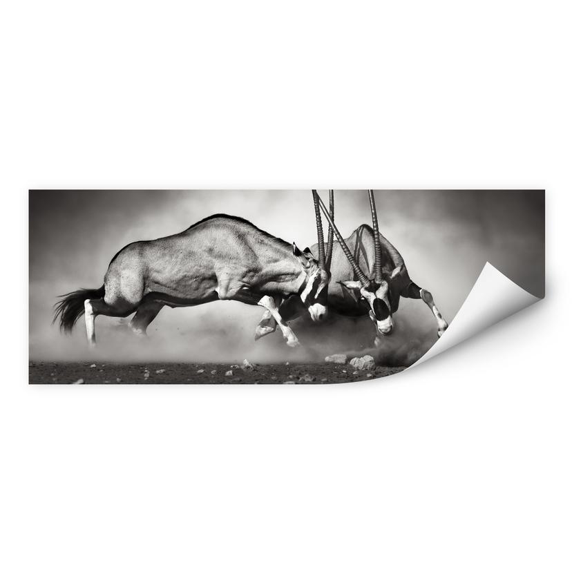 Muurprints Het Duel - Panorama