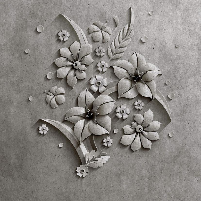 Livingwalls Fotomurale Walls by Patel 2 relief 1