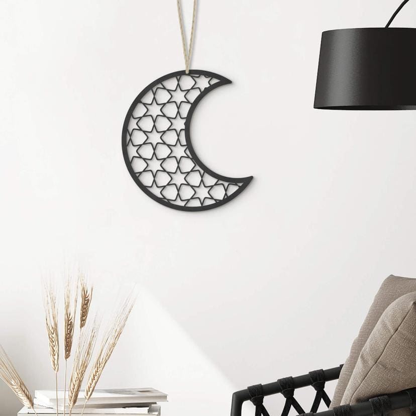 Décoration en bois MDF -  Ramadan - Lune