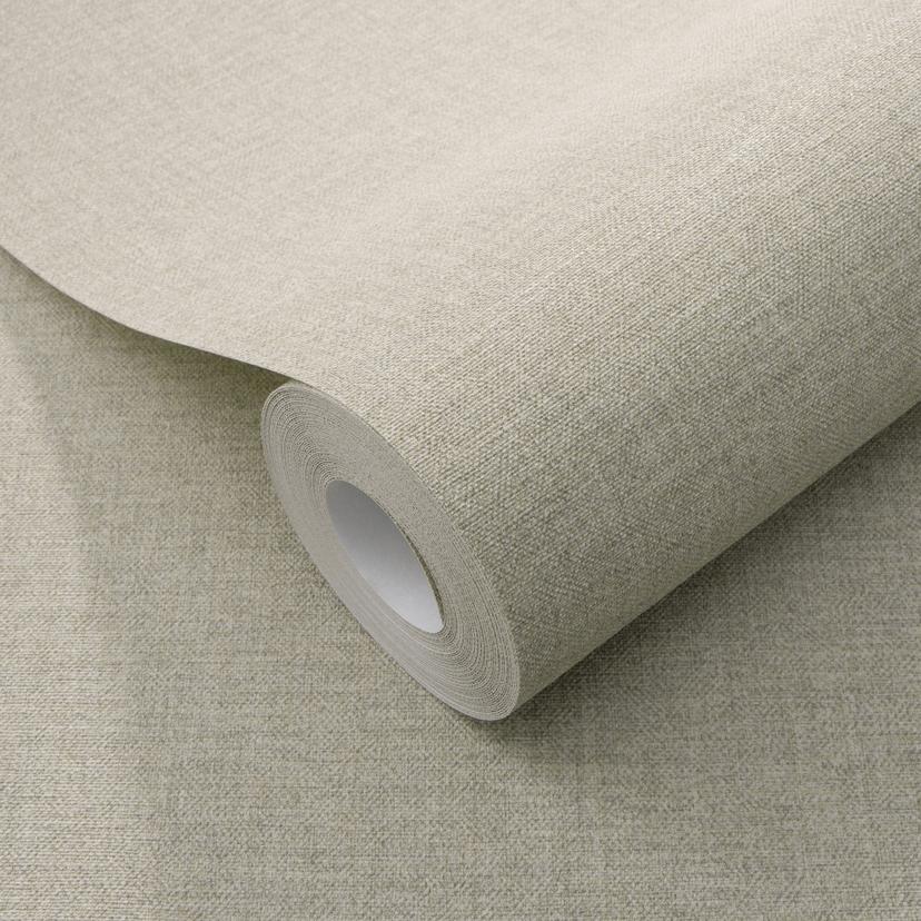 Vliesbehang, behangmuurschildering Secret Garden taupe