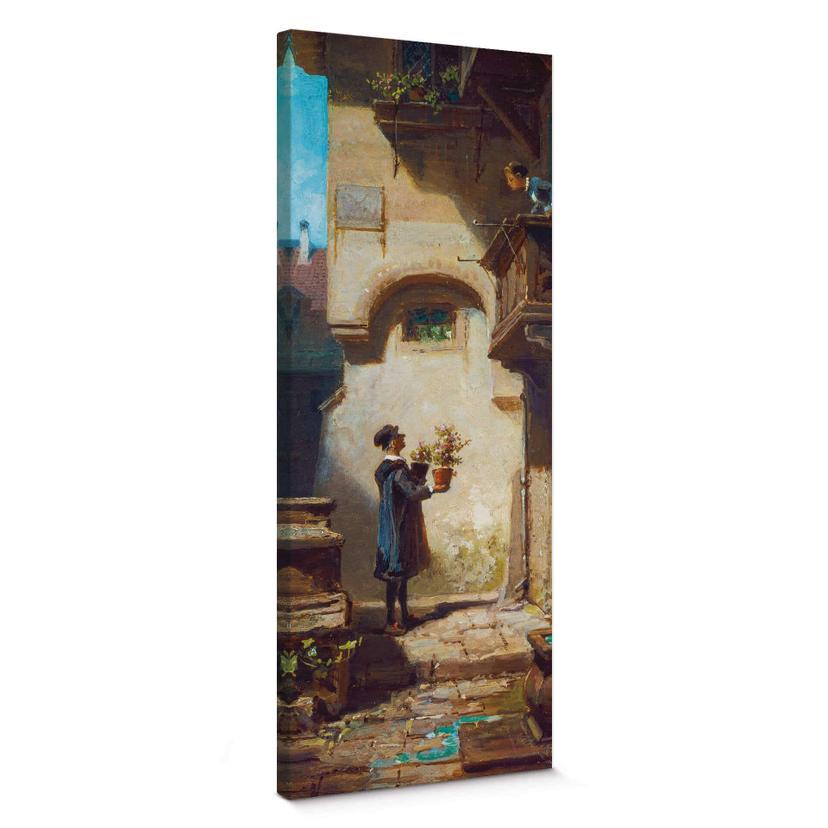 Lienzo Spitzweg - El bienqueriente - Panorama