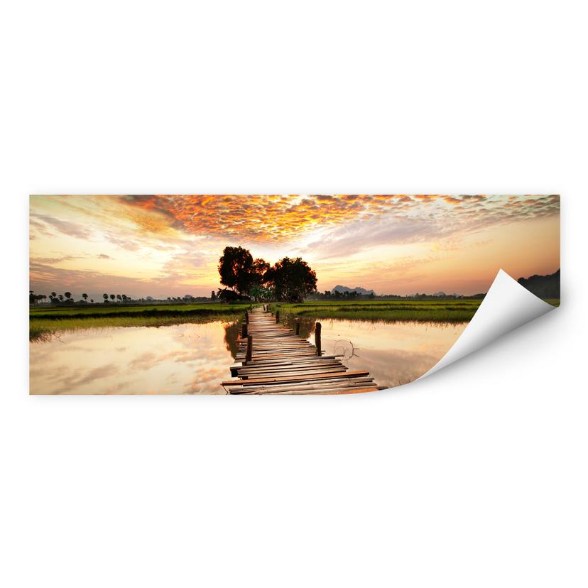 Zelfklevende Poster - To the other side