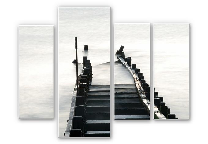 Tableau Forex - Way to nowhere 02 (4 pièces)