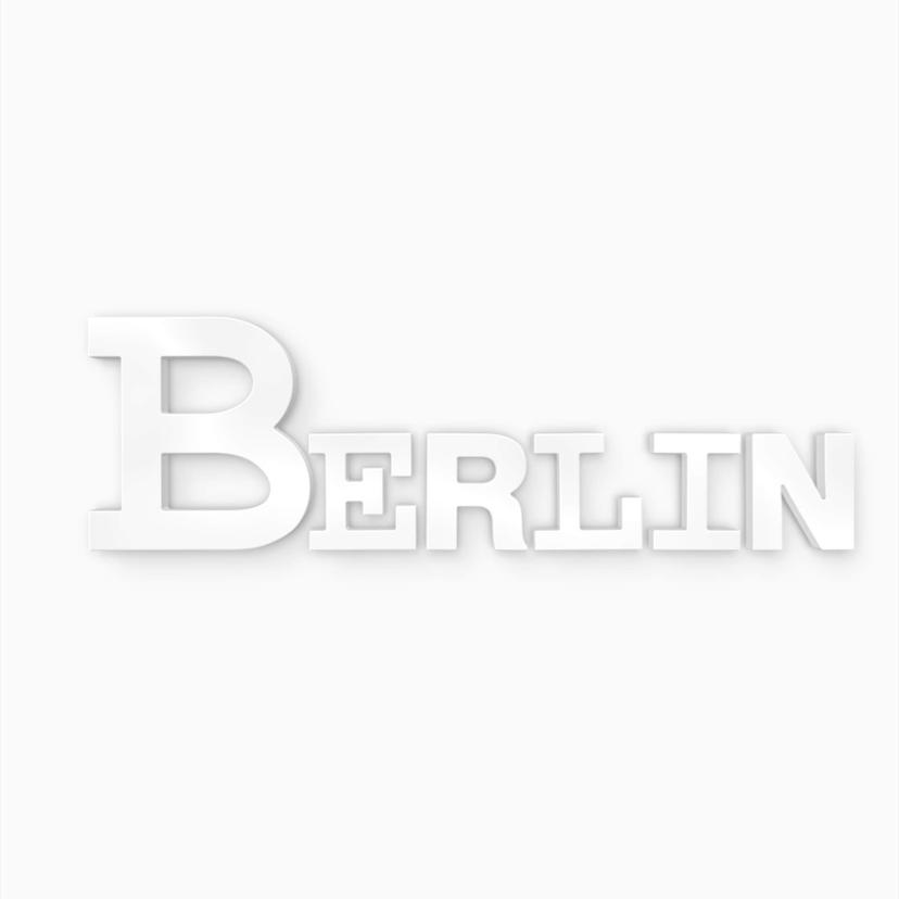 Scritta 3D - Berlin