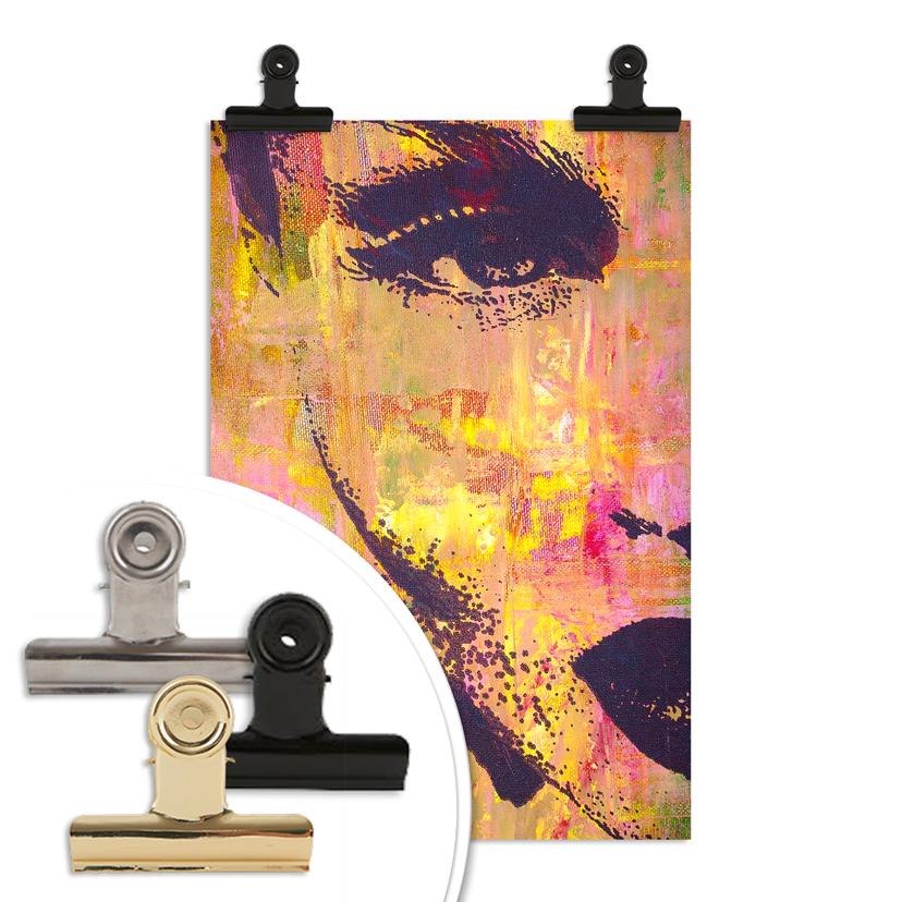 Poster - Ritratto in stile pop-art