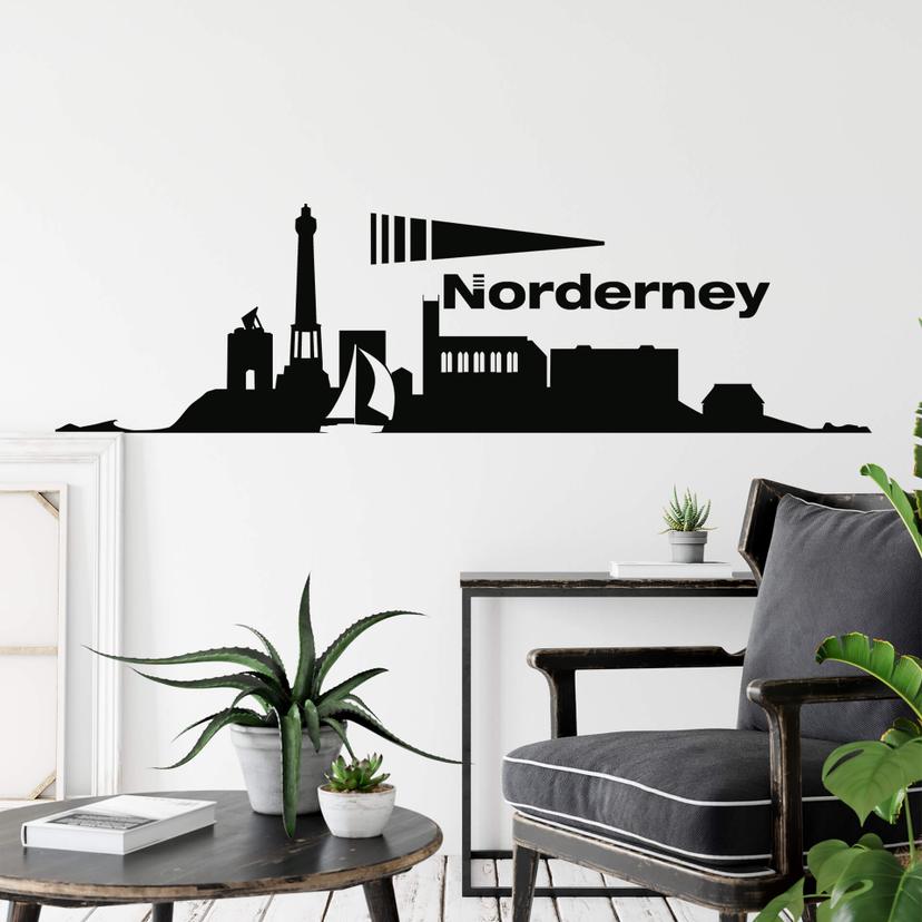Wandtattoo Norderney