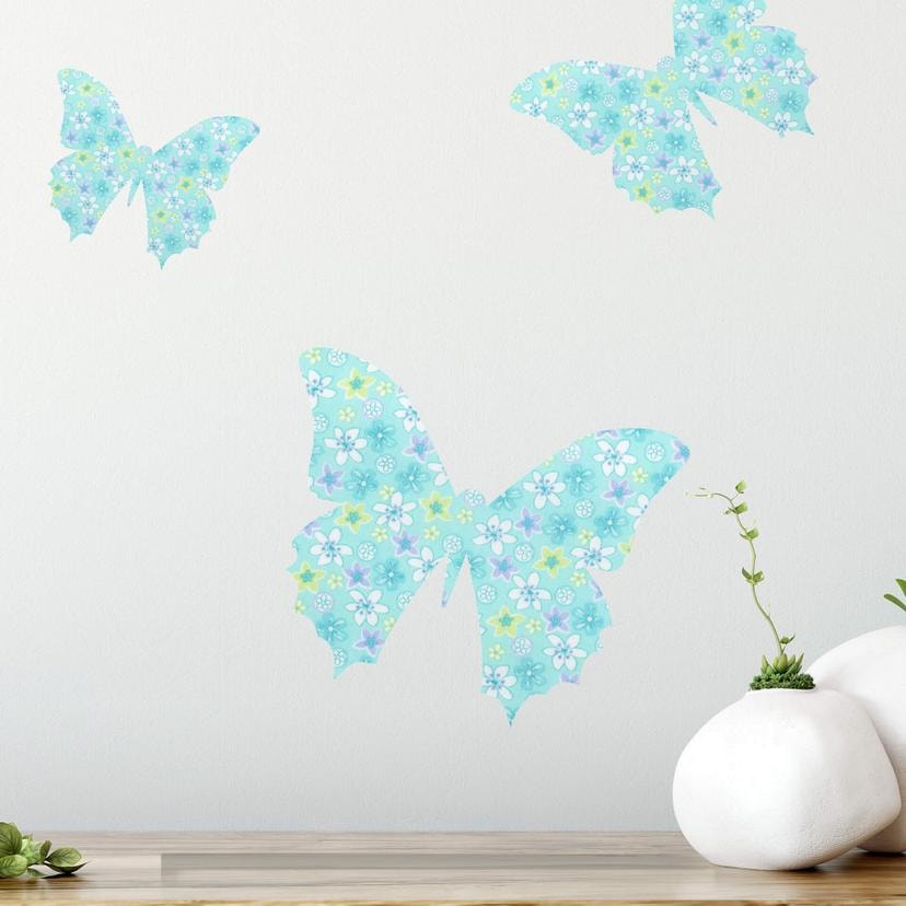 Sticker mural - Papillon 01