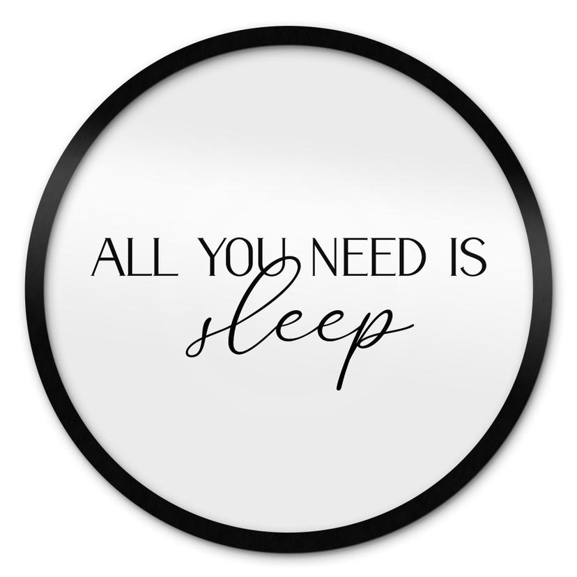 Plakat All you need is sleep