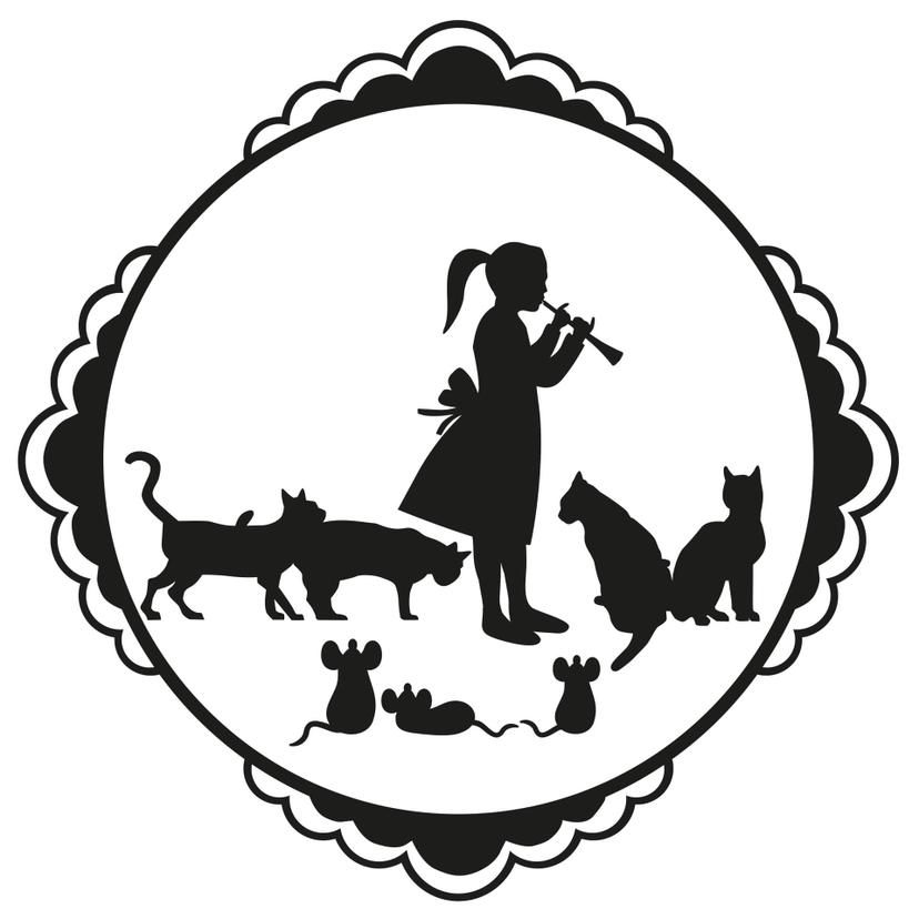 Sticker mural - Jeu de flûte