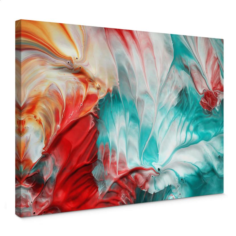 Lienzo Westum - Estaciones abstractas