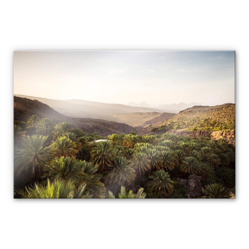 Akrylbillede Colombo - Oase i Oman