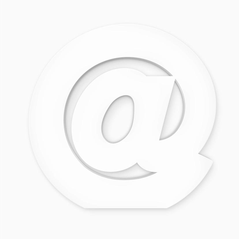 Lettera 3D - @