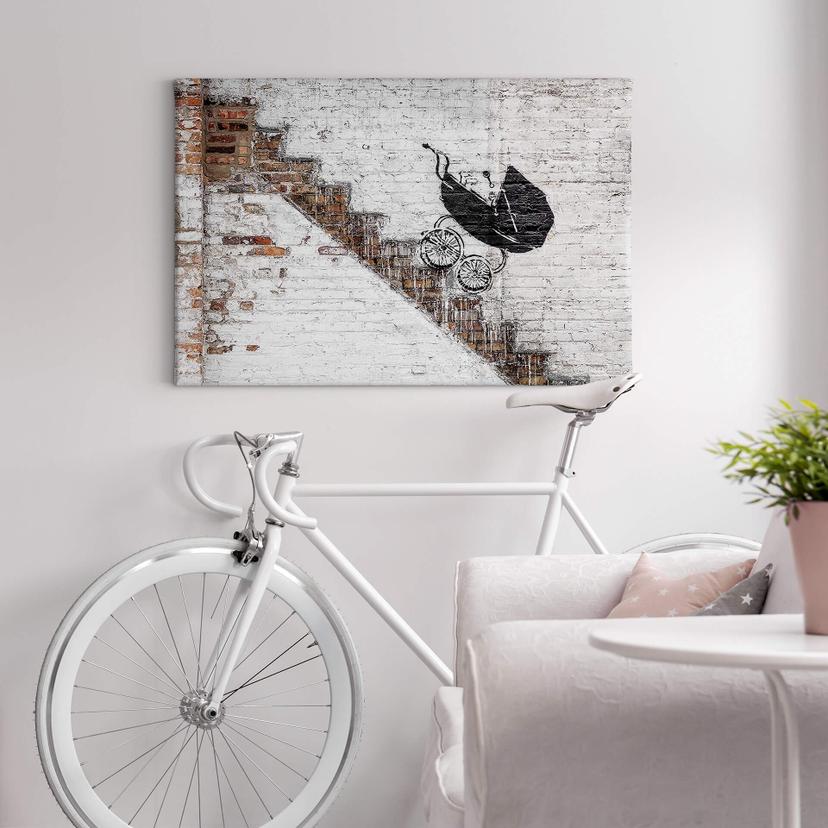 Tableau sur toile Banksy - Baby Carriage