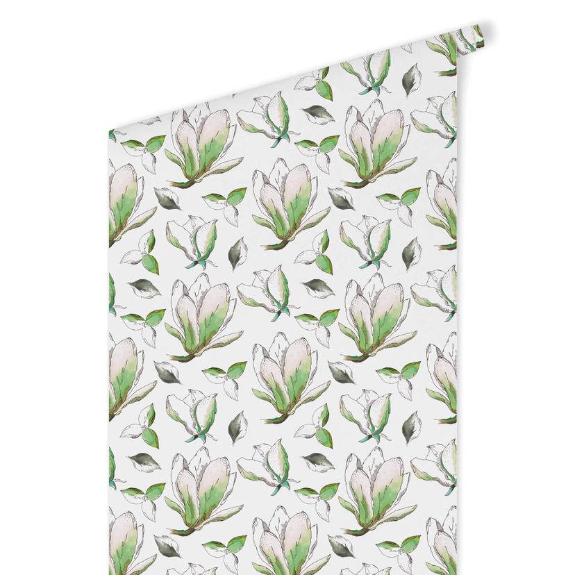 Carta da parati a motivi - Fiori