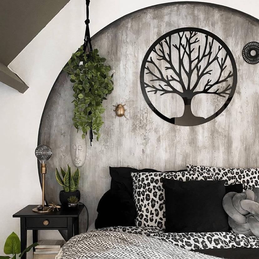 Decoración acrílica árbol de la vida