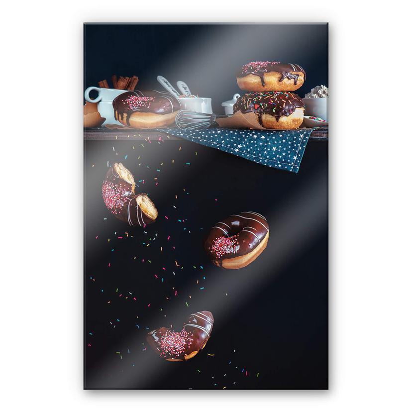 Pannello paraschizzi - Belenko – Donuts che cadono