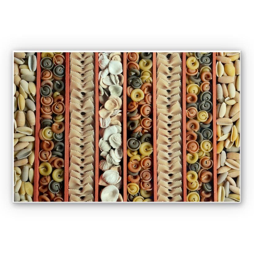 Wandbild Pasta Collection