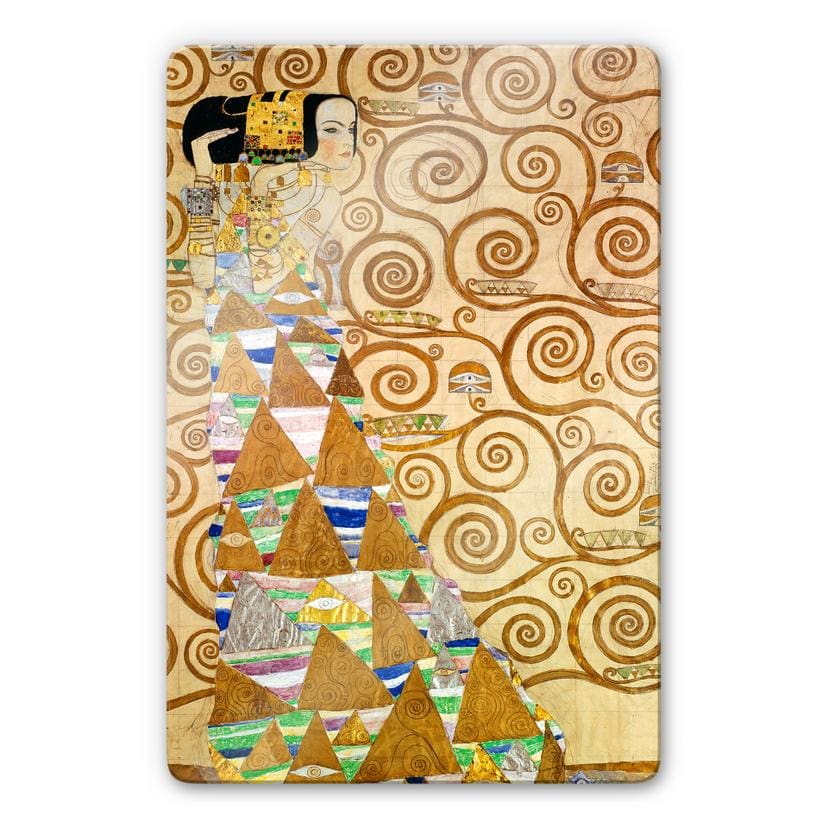 Klimt - Stoclet Frieze: forventningerne - Glaskunst