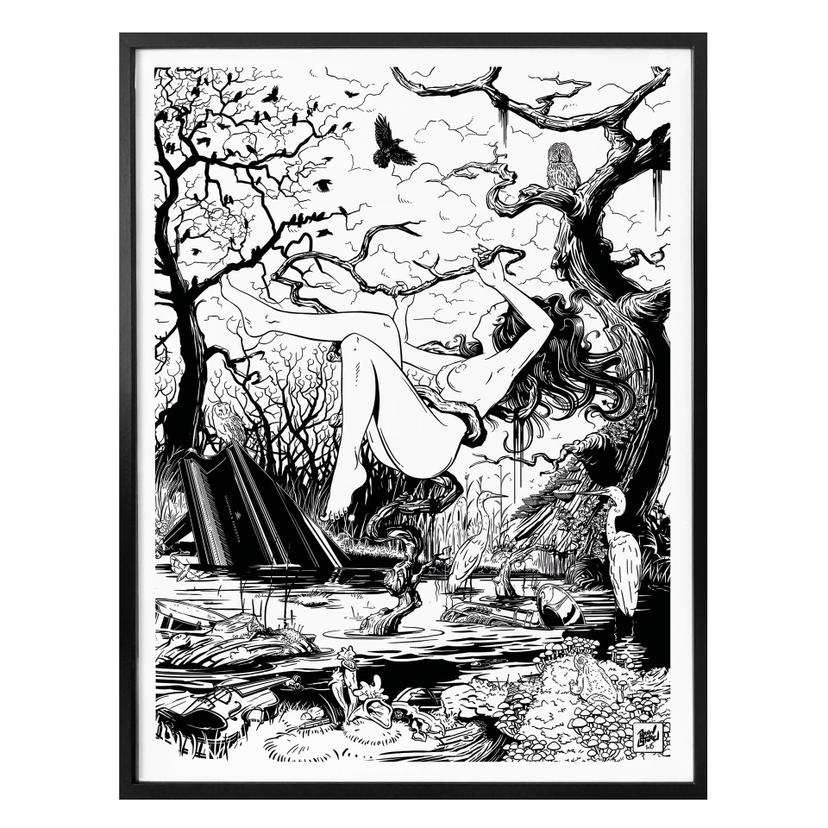 Póster Drawstore - Swampland
