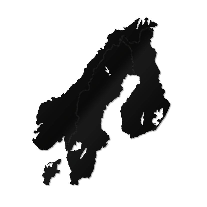 Decoro in acrilico - Scandinavia