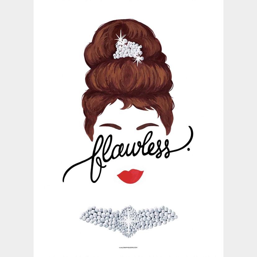 Fotomurale Tohmé - Flawless Audrey