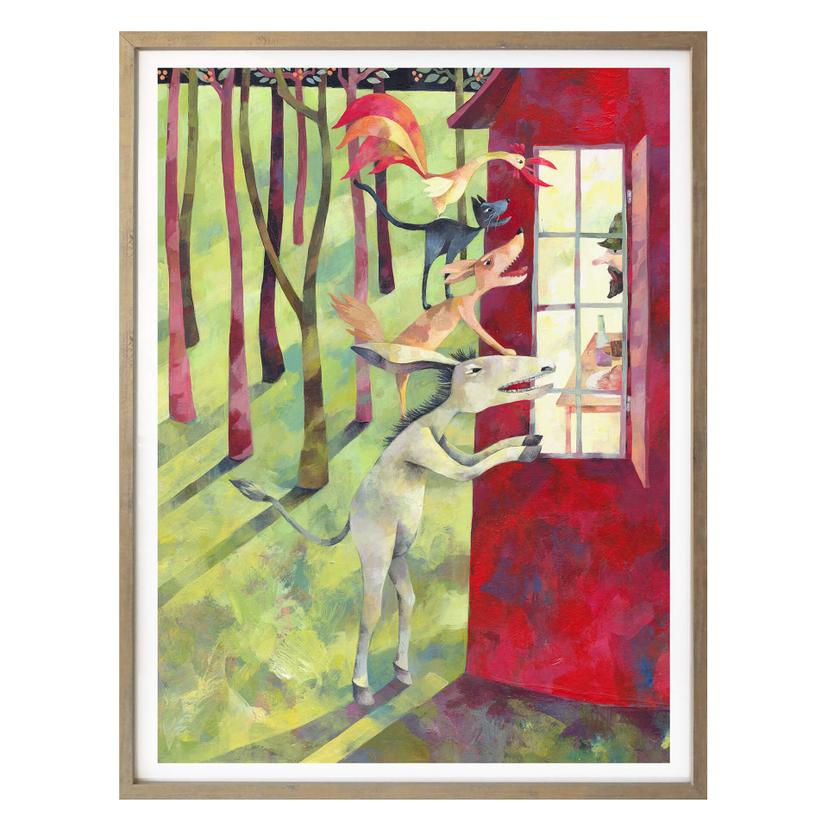 Póster Blanz - Los músicos de Bremen