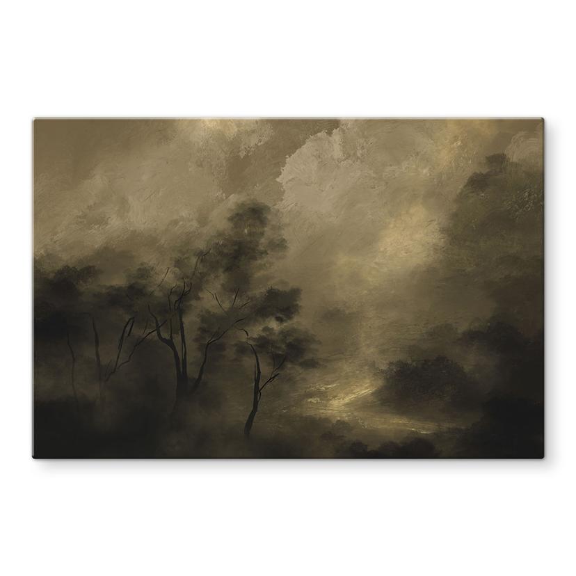 Spatscherm bomen in de schemernevel - Hobday