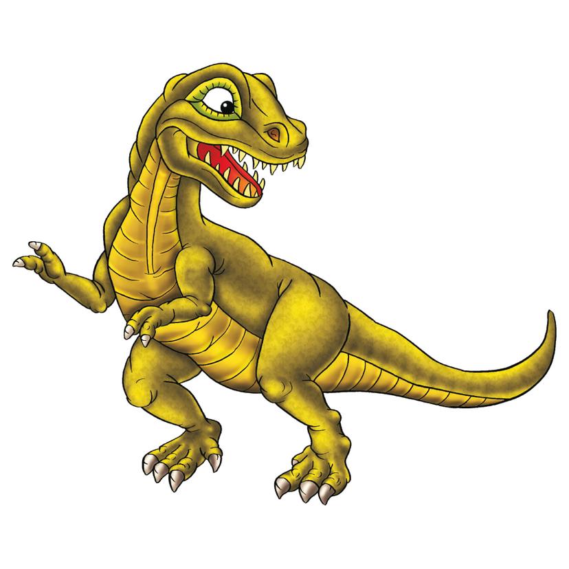 Sticker mural - Tyrannosaure