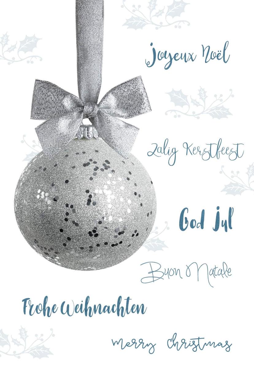 Gutschein Weihnachten - Christbaumkugel