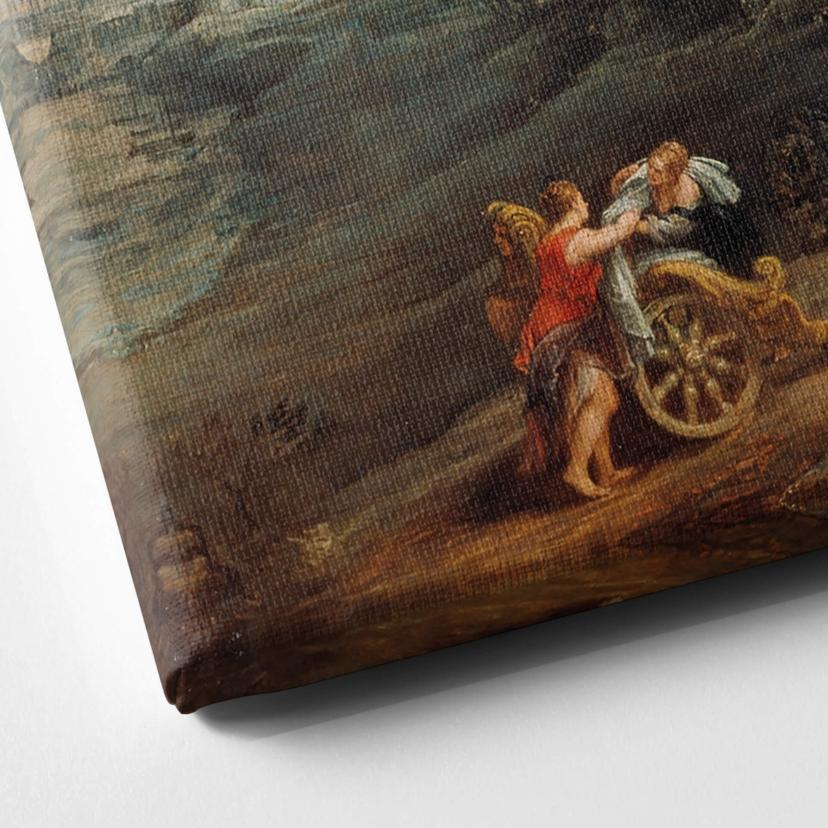 Stampa su tela Rubens - Ulisse nell'isola dei Feaci