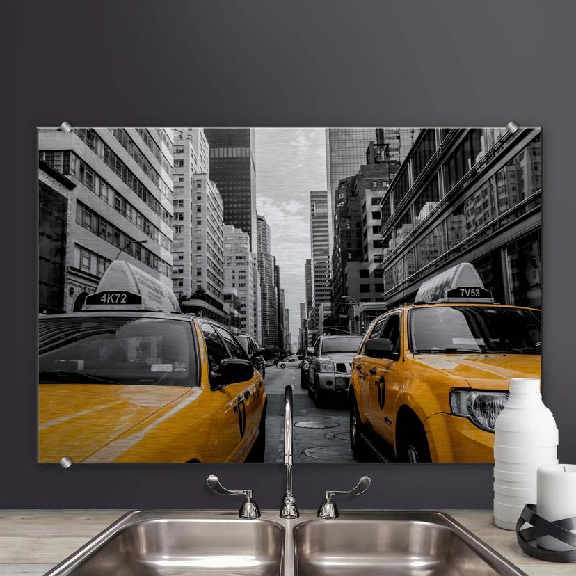 Stænkplade - Streets in New York City - AluDibond
