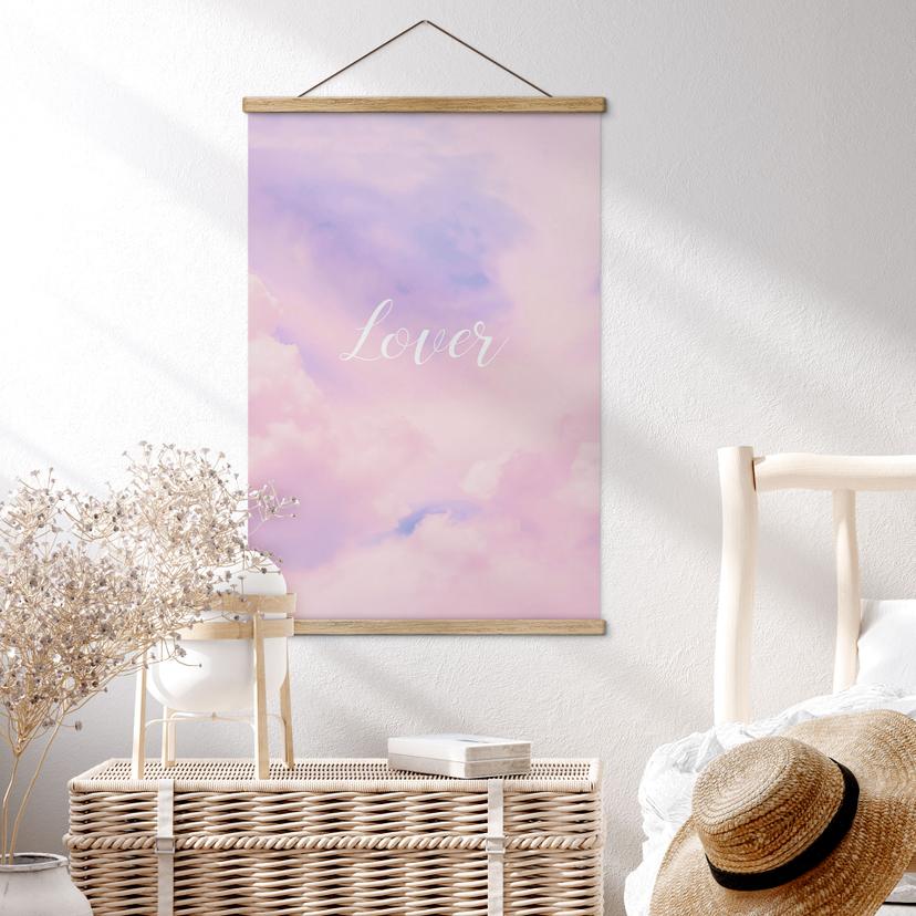 Poster tessile Lover - ispirato a Taylor Swift