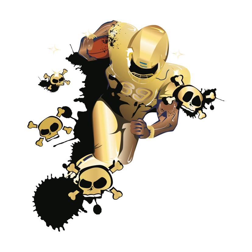 Adesivo murale - Football  2