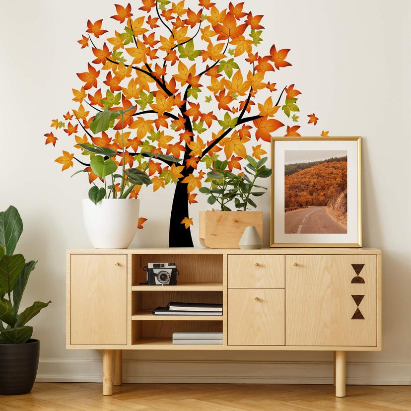 Sticker mural - Arbre Automne 1