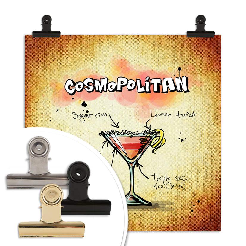 Poster - Ricetta del Cosmopolitan