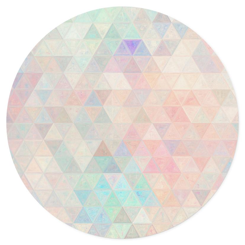 Adesivo murale Triangoli colorati a mosaico - Jaszke