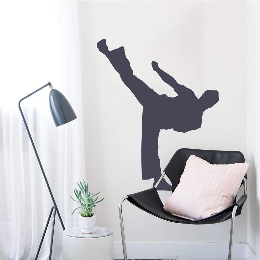 Muursticker Martial Arts 01