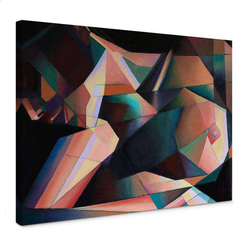 Lienzo Akkers - Homenaje a Tamara de Lempicka