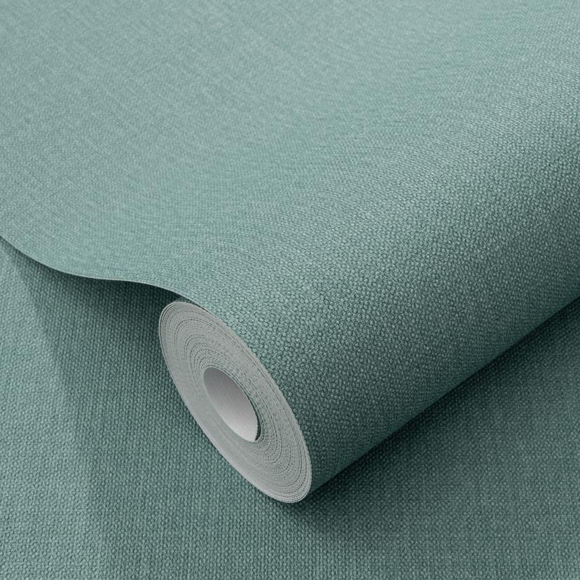 Tapeta flizelinowa WOVEN Elle Decoration 4, zielona