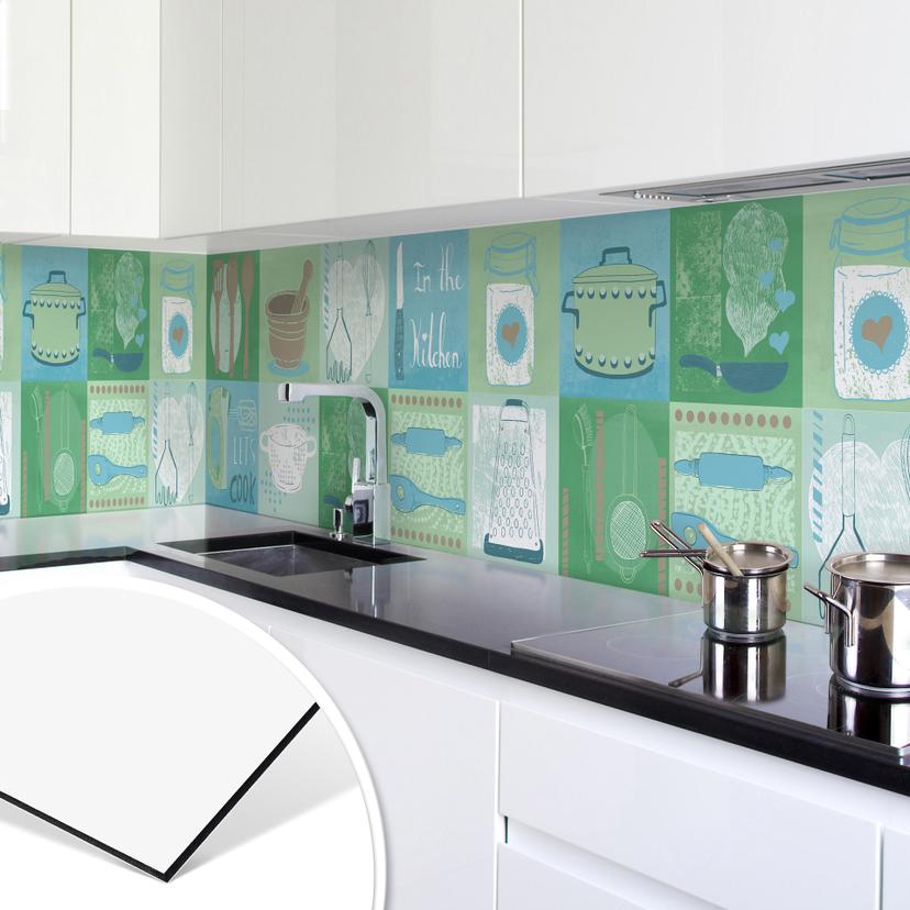 Rivestimento cucina - Alu-Dibond  - Loske - In Cucina
