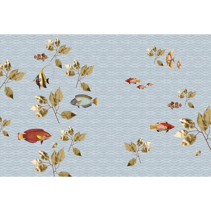 Livingwalls Fotomurale Walls by Patel 2 brilliant fish 1